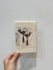 Tranh in tay Vốn cổ Huế Mộc Trà A6 7