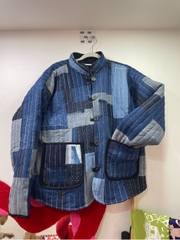 Áo chần bông 2490 T2/26 Chế Upcycled Clothing