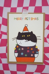Thiệp Petmas White code Haru Craft