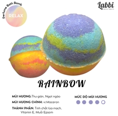 Viên sủi bồn tắm Rainbow 120gr Labbi