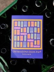 Khăn vuông Hanoi Doors 70x70 Maile x Liulo