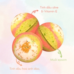 Viên sủi bồn tắm LA VIE EN ROSE 120gr Labbi