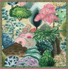 Tranh Ly Vũ Forest Fantasy Vuông nhỏ/A4