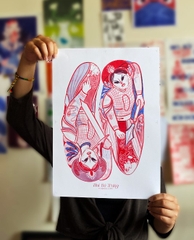 Poster Hai Bà Trưng Lộn Xộn