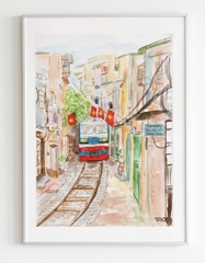 Tranh Tao A3 Hanoi Railway