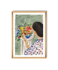 Tranh Tao A3 Flowers Arrangement