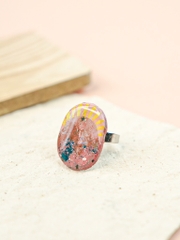 Nhẫn Lacquer Sơn Mài Vẽ Líu Lô x Lê Tâm 5