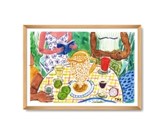 Tranh Tao A4 Summer Friends / Summer Love