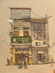 Tranh A5 STU Hà Nội HN012