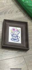 Tranh gốc maile 3 chén
