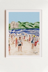 Tranh Tao A3 Beach Lovers