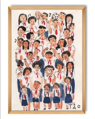 Tranh Tao A3 Vietnamese students