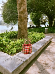 Emma Checkboard Shopper | Multicolor