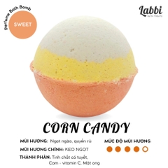 Viên sủi bồn tắm Corn Candy 120gr Labbi