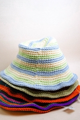 Stripe Bucket Hats Maru