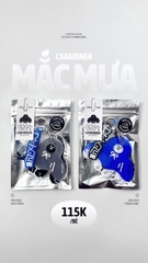 Carabiner - Mắc mưa - Đen