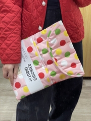 Polka Dot Party - Pink Túi đựng laptop 13 -14 inch ngăn phụ Chichies