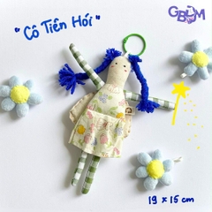 Móc chìa khóa - Cô Tiên Hói Gấu Bông Đình May
