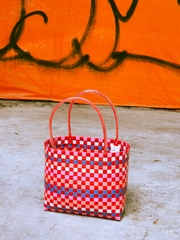 Olivia Checkboard Shopper | Multicolor
