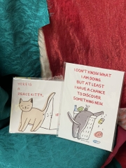 Postcard a6 CAT-TITUDE Posterthingy