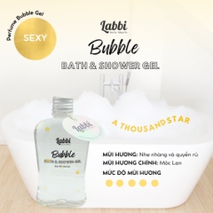 Gel Tắm Tạo Bọt 100ml Labbi A Thousand Star