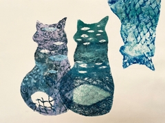 Tranh Mỹ Anh Floating 20x30cm