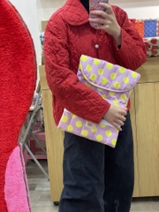 Polka Dot Party - Purple Túi đựng laptop 15 -16 inch ngăn phụ Chichies