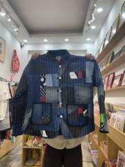 Áo chần bông 2490 T2/26 Chế Upcycled Clothing