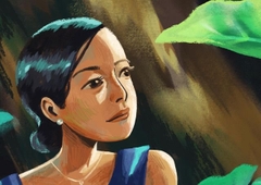 Tranh Pan A4 Cô gái