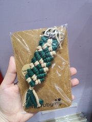 Móc chìa khoá macrame maru