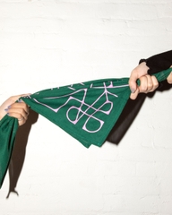 Bandana Mèo bắt chuột - Xanh Lá Behalf