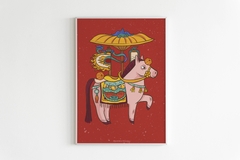 Em bé Đông Hồ Tranh Posters Thingy A4 (3 loại)