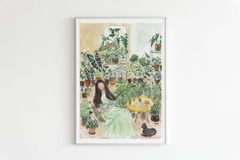 Tranh Tao A3 Plant Lady