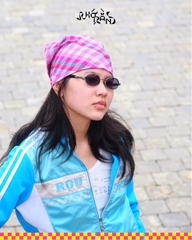 KHĂN VUÔNG XANH BẠC HÀ 50 x 50 cm Nhớ Rằn