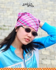 KHĂN VUÔNG XANH BẠC HÀ 50 x 50 cm Nhớ Rằn