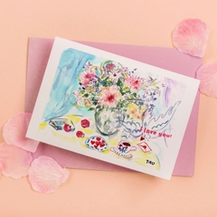 Thiệp Valentine Tao Creative