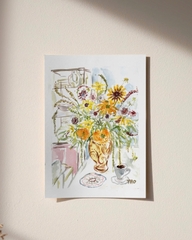 Tranh Tao A4 Sunflower Love