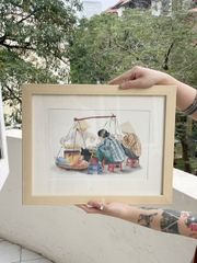 Tranh Mai Lê A4 Việt Nam