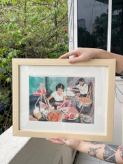 Tranh Mai Lê A4 Việt Nam