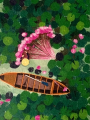 Tranh A4 Mai Lê Việt Nam landscape