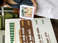 Cà phê muối Tranh Mộc Trà 24x24