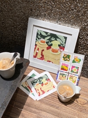 Stickers tem 12 món Mộc Trà