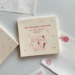 Giấy ghi chú notepad Love Mai Lê