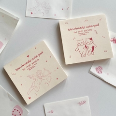 Giấy ghi chú notepad Love Mai Lê