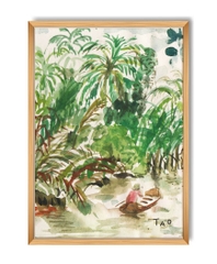 Tranh Tao A4 Mekong Love