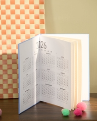 Sổ A5 Dot Líu Lô linen 100gsm / 120 page