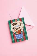 Thiệp Posters Thingy Noel - Merry and Bright
