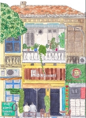 Tranh Soulbird Hanoi Old House 05 A3