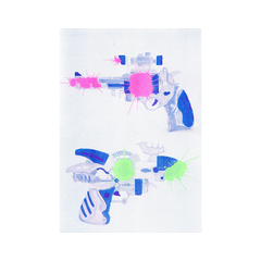 Tranh We Do Good Starguns I bought from the market / Mấy cây súng vũ trụ mua ngoài chợ (White Ver)
