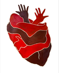 Tranh Ly Vu Healing Heart A4
